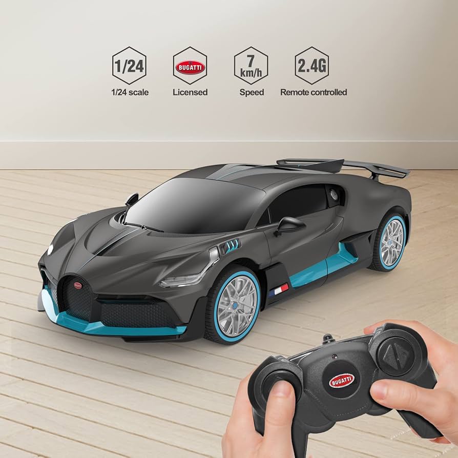 Rastar Bugatti Divo ラジコンカー1/64 Amazon.com: RASTAR Bugatti RC Car 1:24 Bugatti Divo Remote